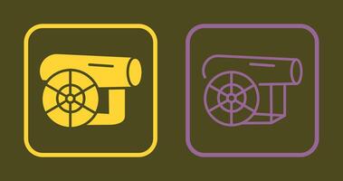 Cannon Icon Design vector