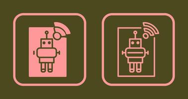 Rebot Icon Design vector