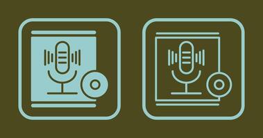 Recording Icon Design vector