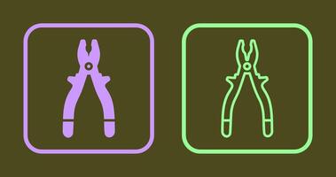 Pliers Icon Design vector