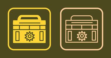 Toolbox Icon Design vector