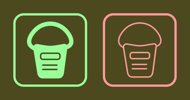 Bucket Icon Design vector