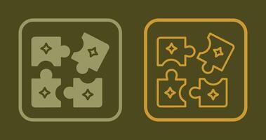 Puzzle Icon Design vector