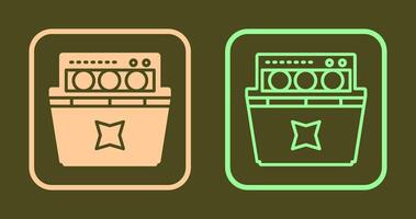 Dishwasher Icon Design vector