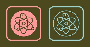 Atom Icon Design vector