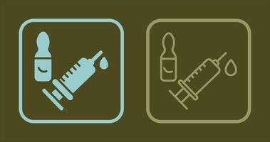 Syringe Icon Design vector