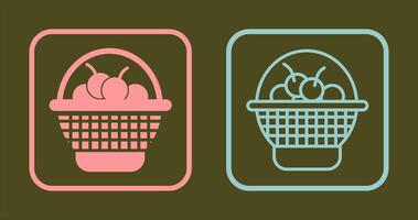 Basket Icon Design vector