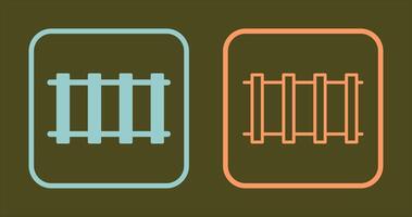 Rails Icon Design vector