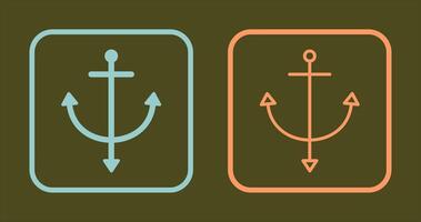 Anchor Icon Design vector