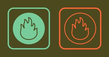 diseño de icono de fuego vector