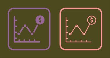 Chart Icon Design vector