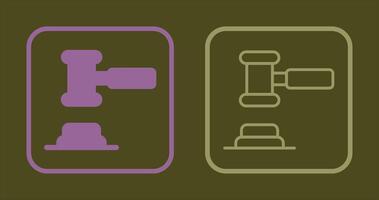 Gavel Icon Design vector