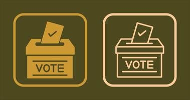 Ballot Icon Design vector