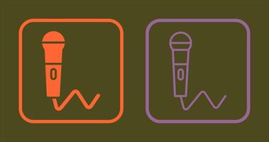 Microphone Icon Design vector