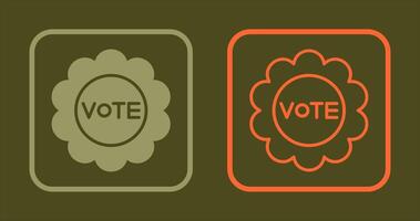 Vote Icon Design vector