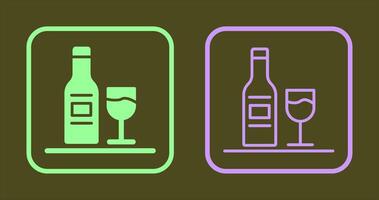 alcohol icono diseño vector