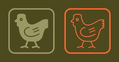 Poultry Icon Design vector