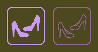 Heels Icon Design vector