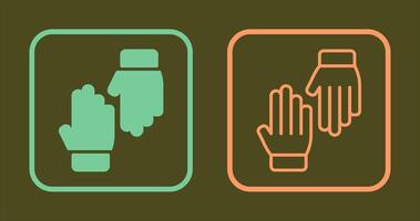 Glove Icon Design vector