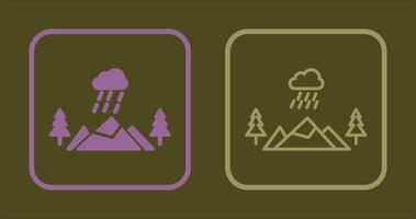 Mountain Icon Design vector