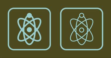 Atom Icon Design vector