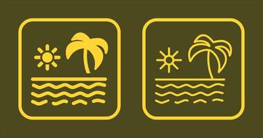 diseño de icono de verano vector