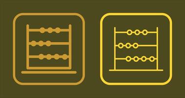 Abacus Icon Design vector