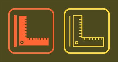 Ruler Icon Design vector