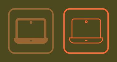 Laptop Icon Design vector