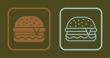 Burger Icon Design vector