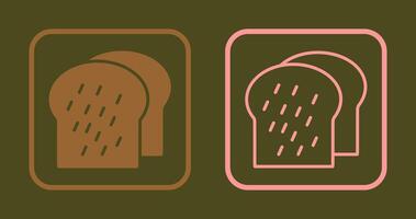 Toast Icon Design vector