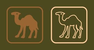 Camel Icon Design vector