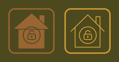 Unlocked Icon Design vector