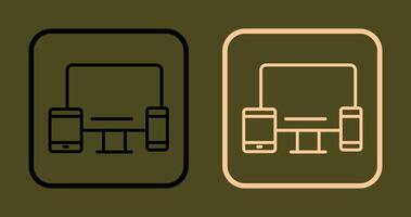 Responsive Icon Design vector