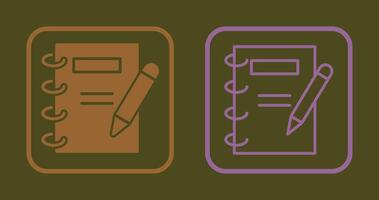 Notes Icon Design vector