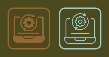 Update Icon Design vector