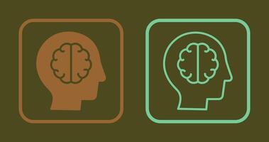 Brain Icon Design vector