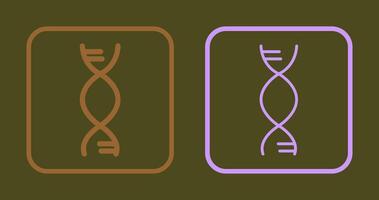 DNA Icon Design vector