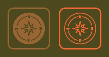 Compass Icon Design vector