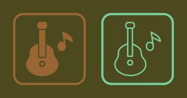 Guitar Icon Design vector