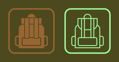 Backpack Icon Design vector