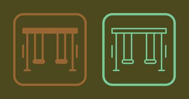 Swing Icon Design vector