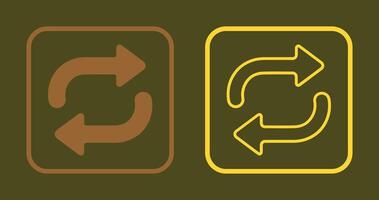 Repeat Icon Design vector