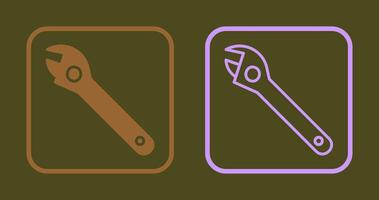 Wrench Icon Design vector