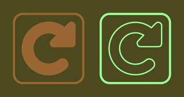 Refresh Icon Design vector