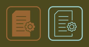 Setting Icon Design vector