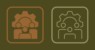 Manage Icon Design vector