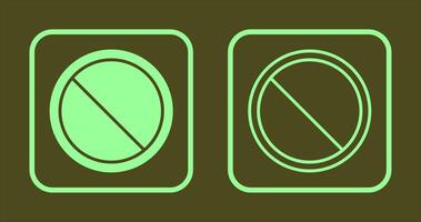 Prohibited Icon Design vector