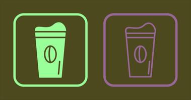 latté icono diseño vector