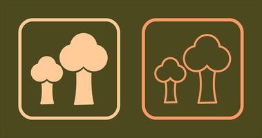 Trees Icon Design vector